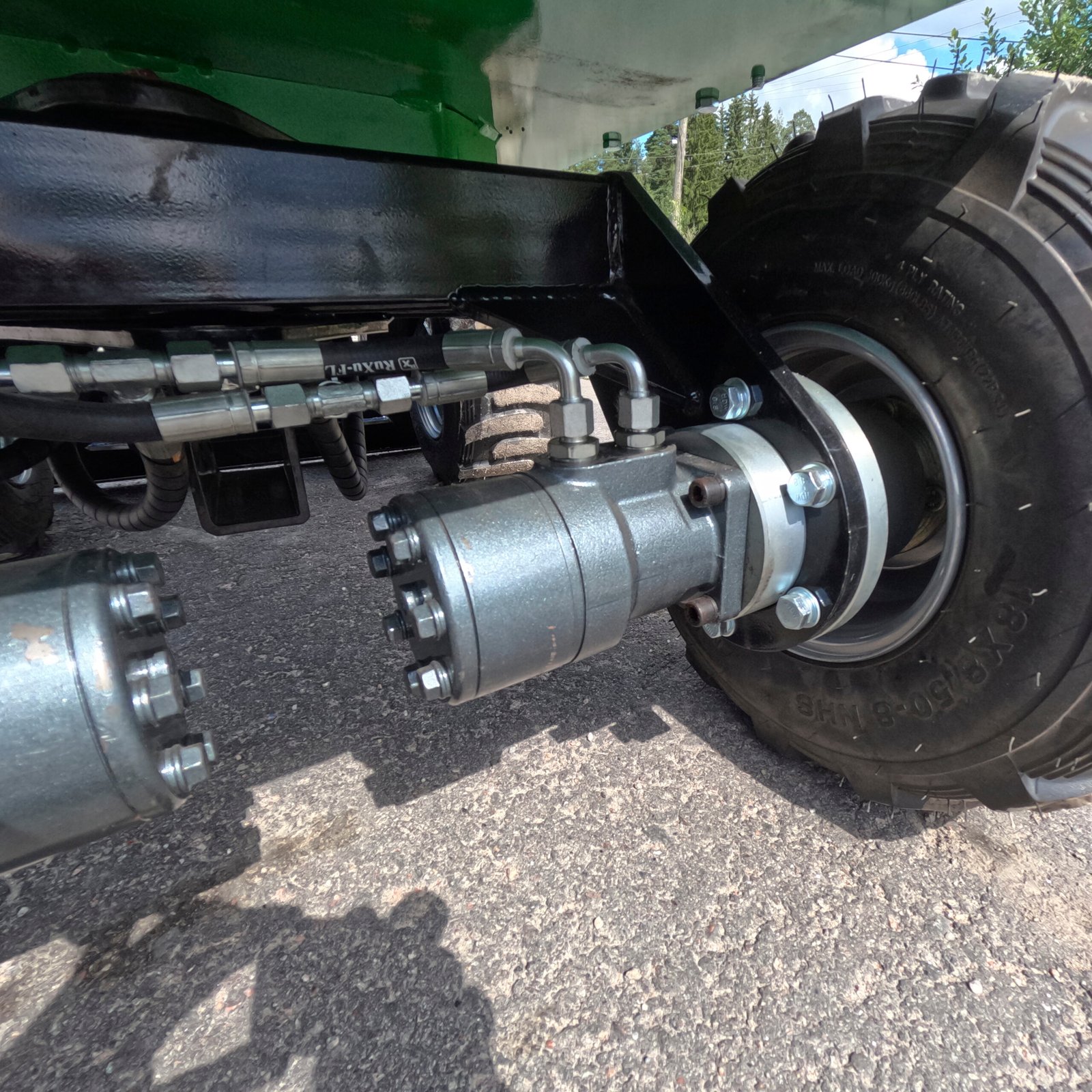 Mini-pelle sur roues Caivu HFT7 – Image 23