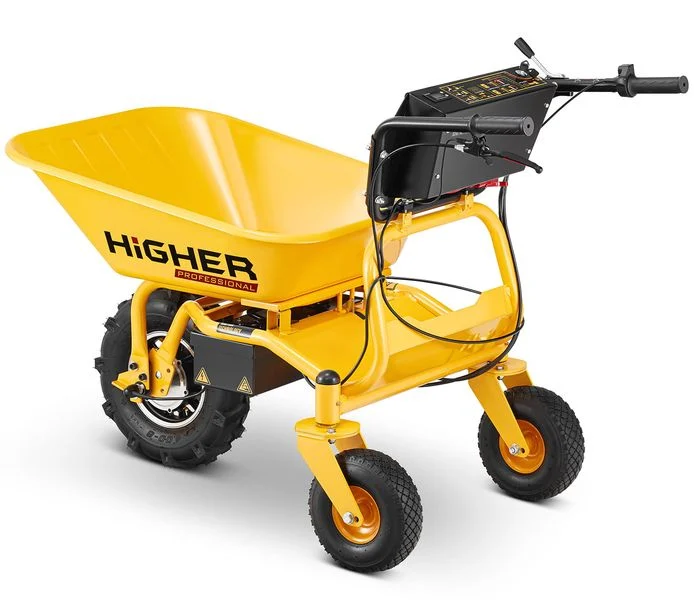Brouette électrique à batterie HIGHER 500W – Puissance et Efficacité Réinventées – Image 3