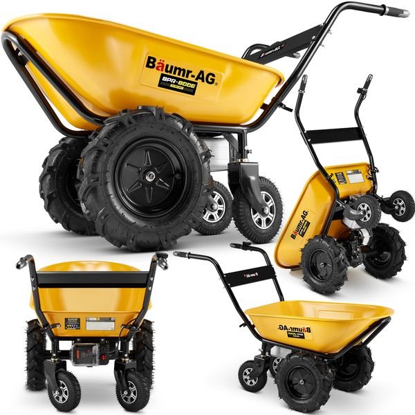 Brouette électrique 100L / 260kg BPR-800E – Puissance, Contrôle et Maniabilité ! – Image 3