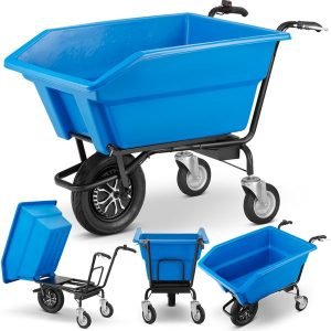 Brouette électrique à benne basculante 300L / 300kg KEA-230 – Puissance et Efficacité pour Tous Vos Travaux !