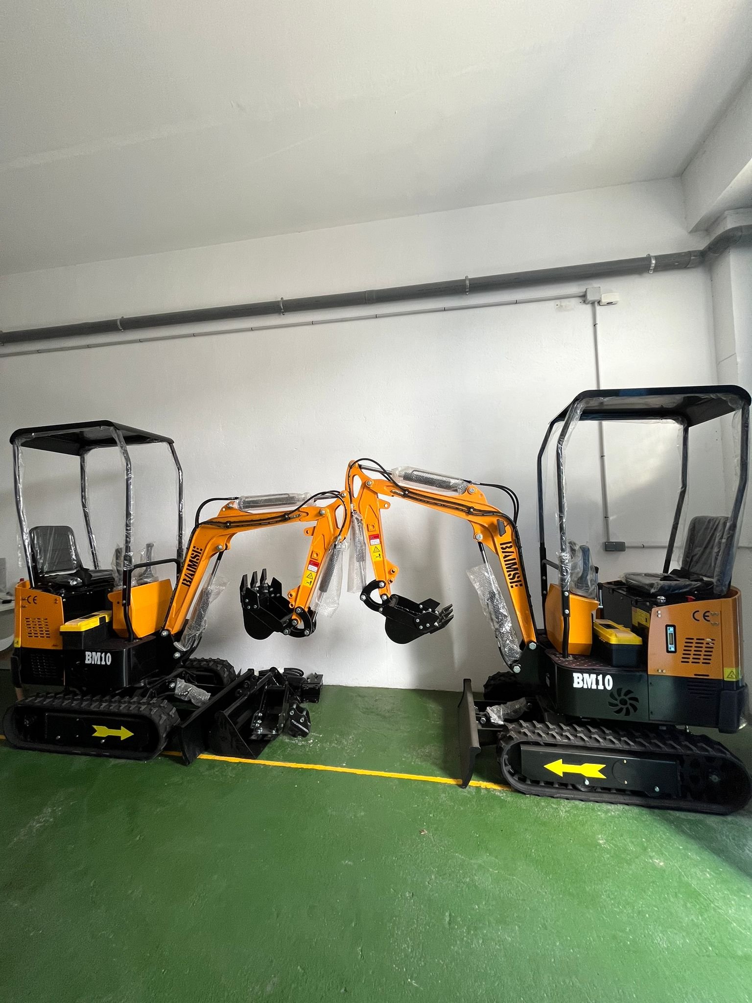 Mini Pelle Rotative JPC BAIMSE BM10 1 Tonne, Moteur Monocylindre – Image 2