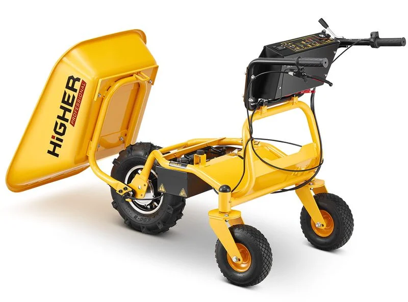 Brouette électrique à batterie HIGHER 500W – Puissance et Efficacité Réinventées – Image 4