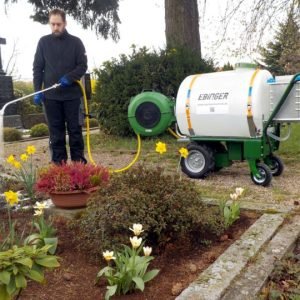 Brouette Électrique Donkey Plus avec Unité d'Irrigation BW 200 - Arrosage Mobile et Écologique