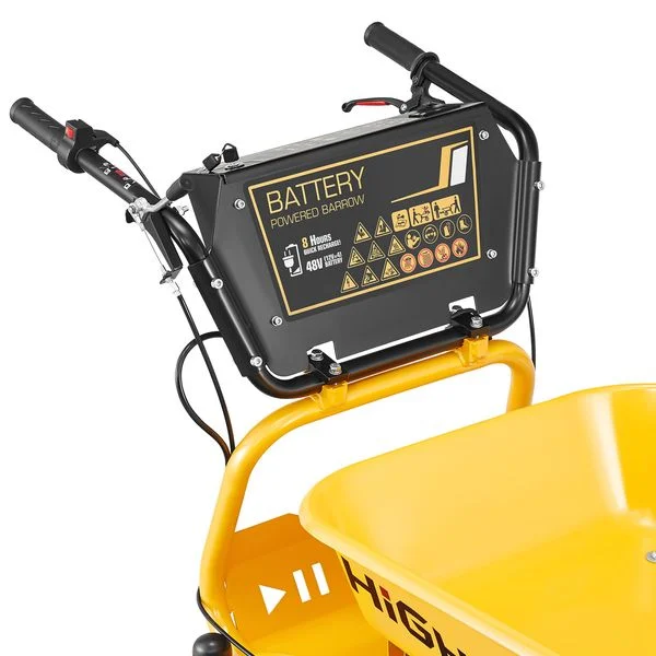 Brouette électrique à batterie HIGHER 500W – Puissance et Efficacité Réinventées – Image 8