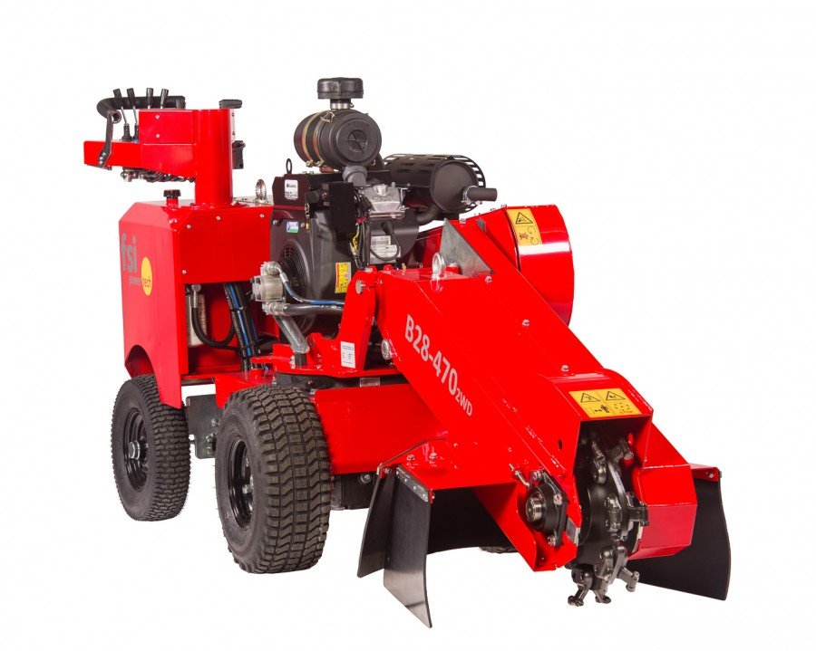 FSI B28 - Rogneuse de souche compacte avec fonctionnement hydraulique - Efficace et facile à manœuvrer – Image 3