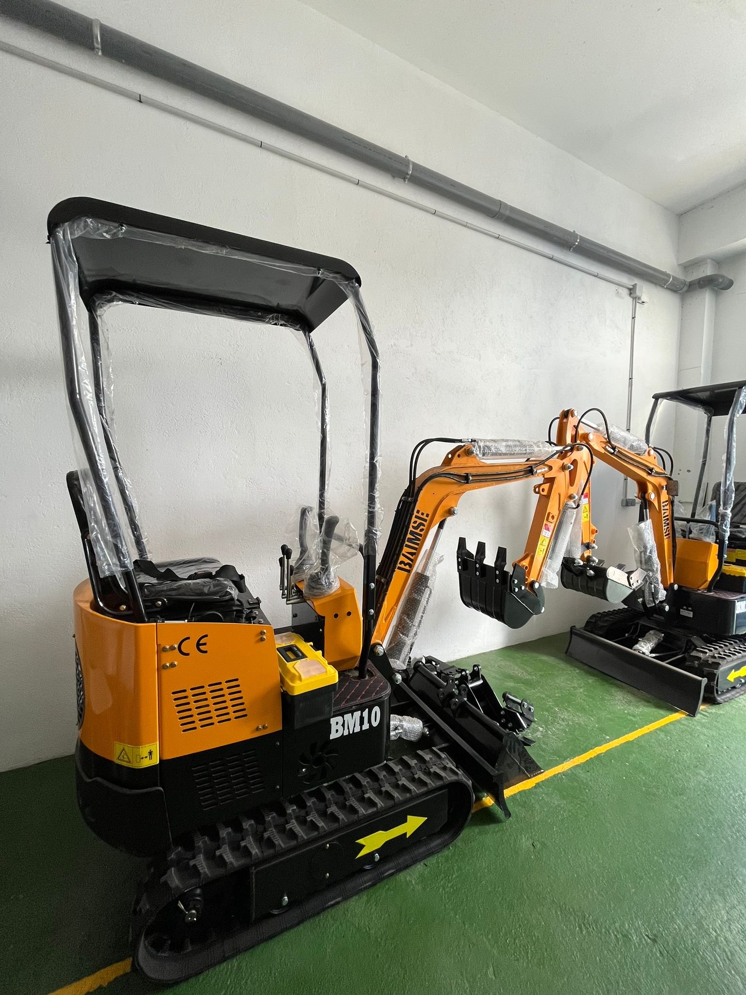 Mini Pelle Rotative JPC BAIMSE BM10 1 Tonne, Moteur Monocylindre – Image 5