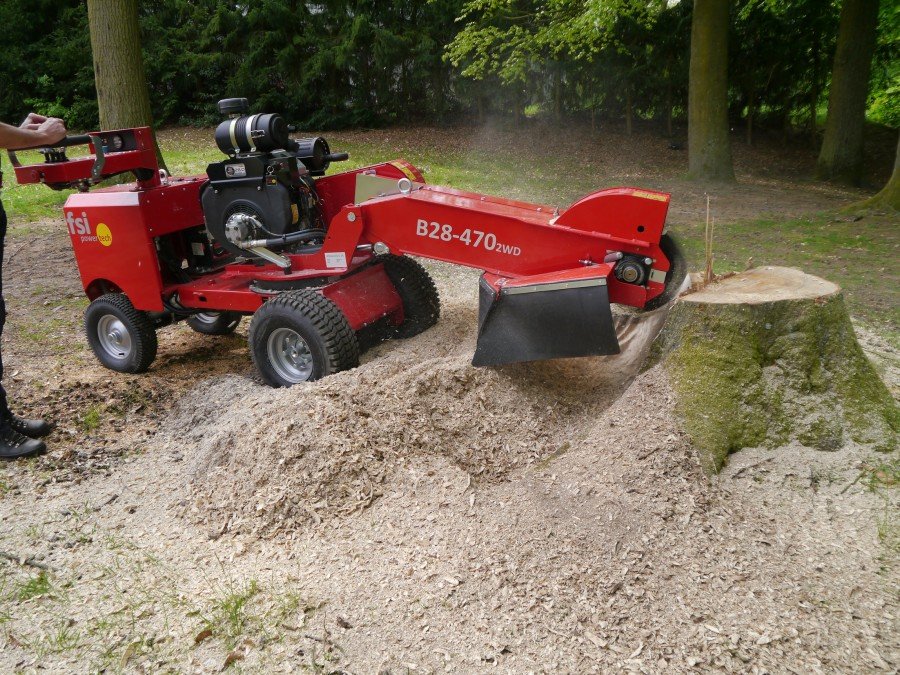 FSI B28 - Rogneuse de souche compacte avec fonctionnement hydraulique - Efficace et facile à manœuvrer – Image 10