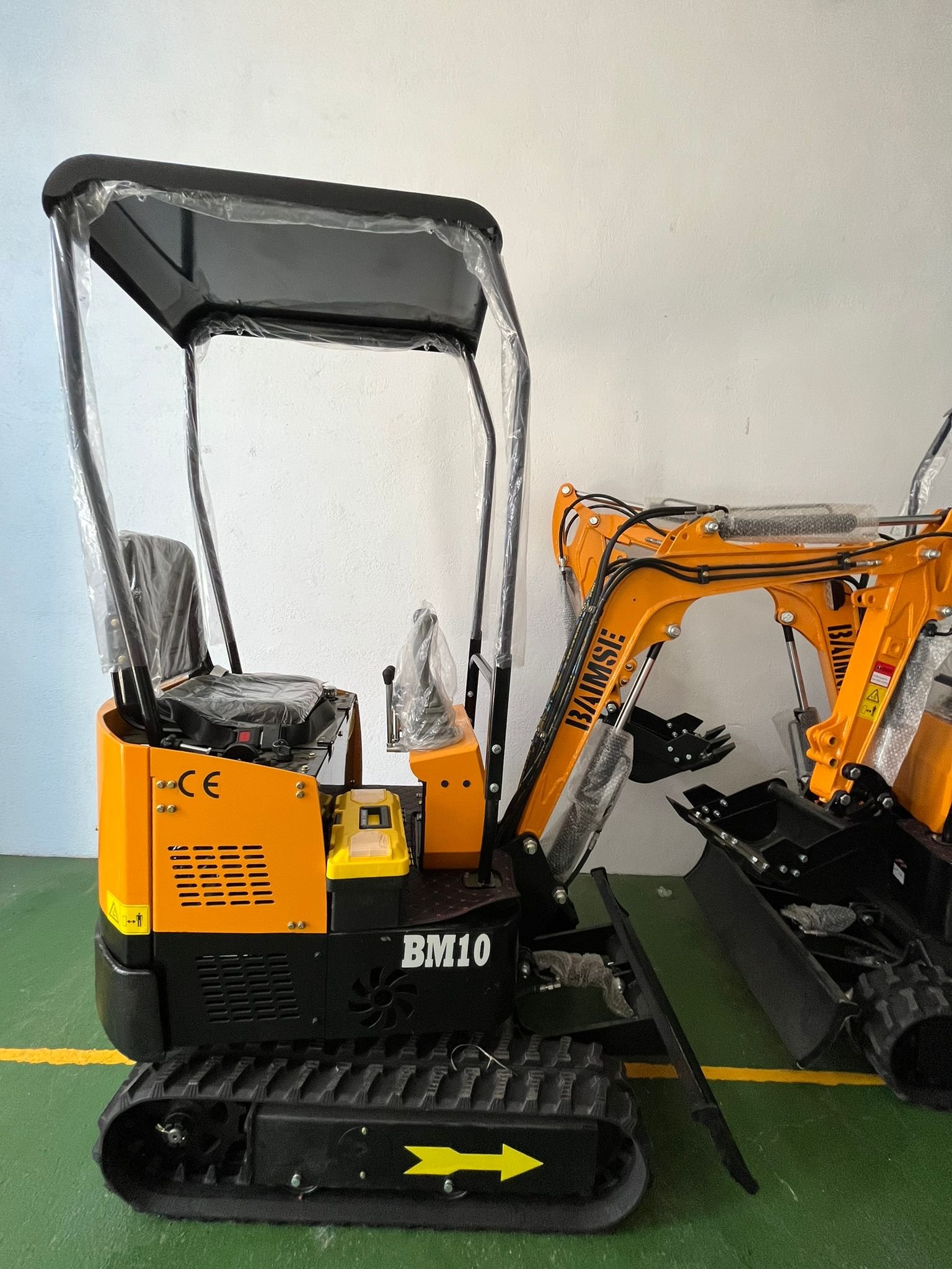 Mini Pelle Rotative JPC BAIMSE BM10 1 Tonne, Moteur Monocylindre – Image 6