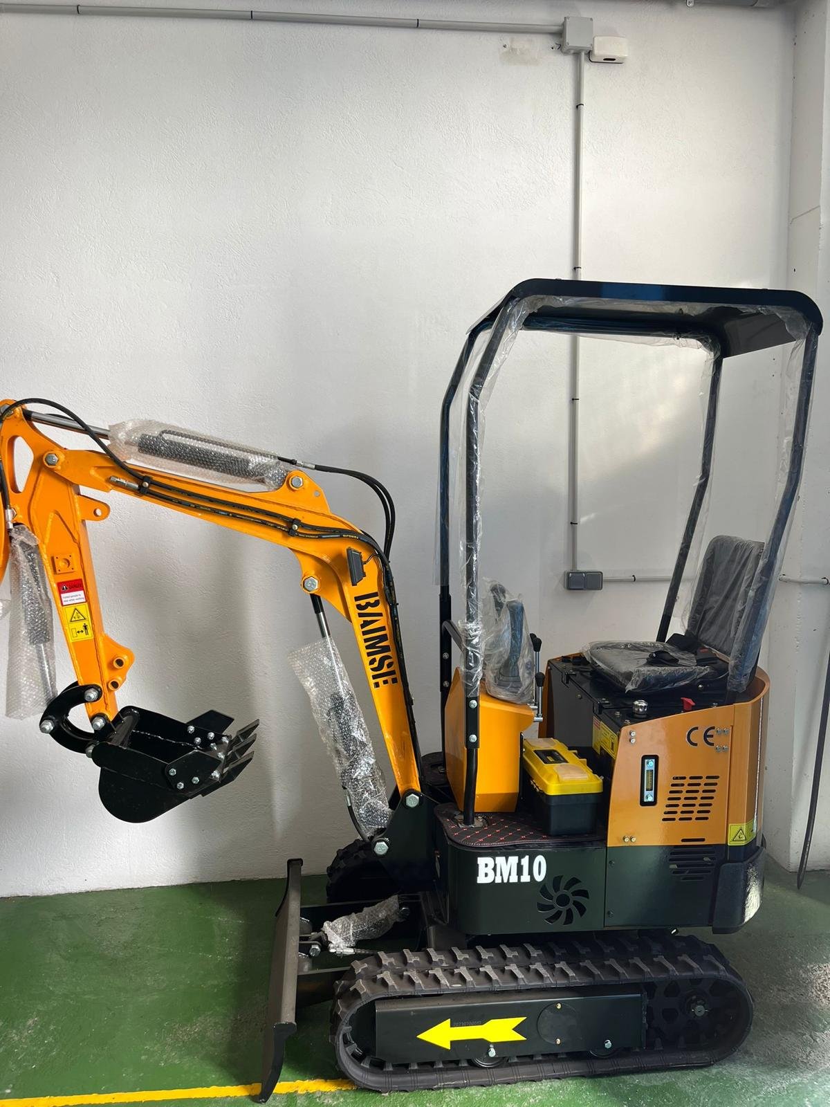 Mini Pelle Rotative JPC BAIMSE BM10 1 Tonne, Moteur Monocylindre – Image 7