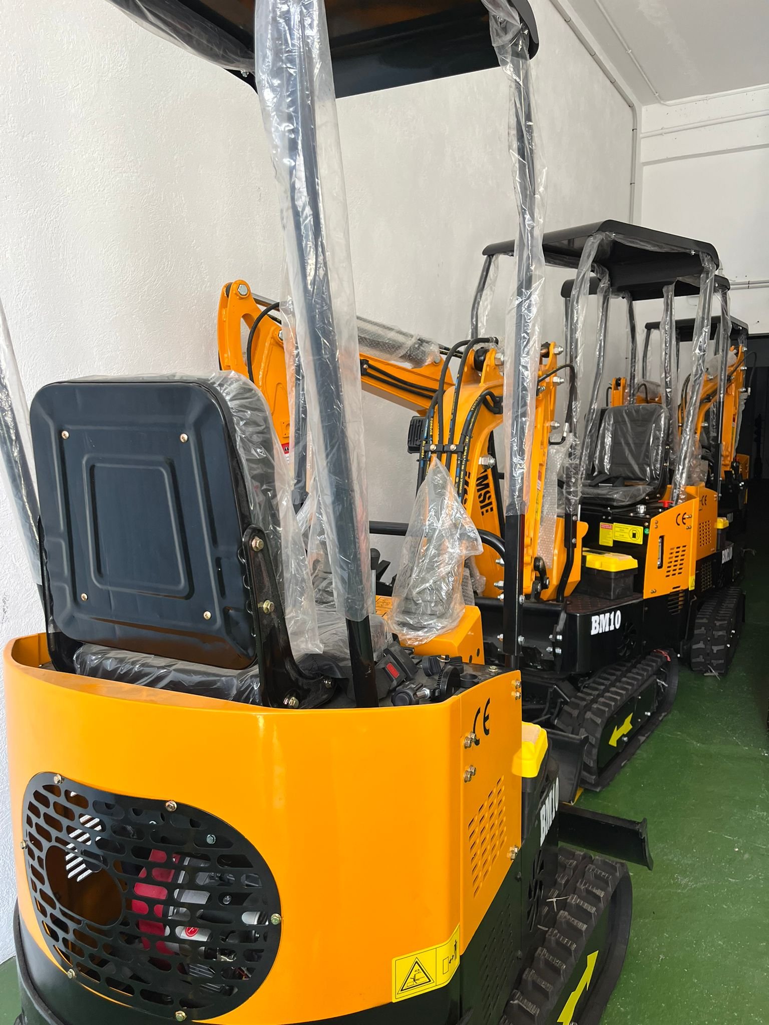 Mini Pelle Rotative JPC BAIMSE BM10 1 Tonne, Moteur Monocylindre – Image 9