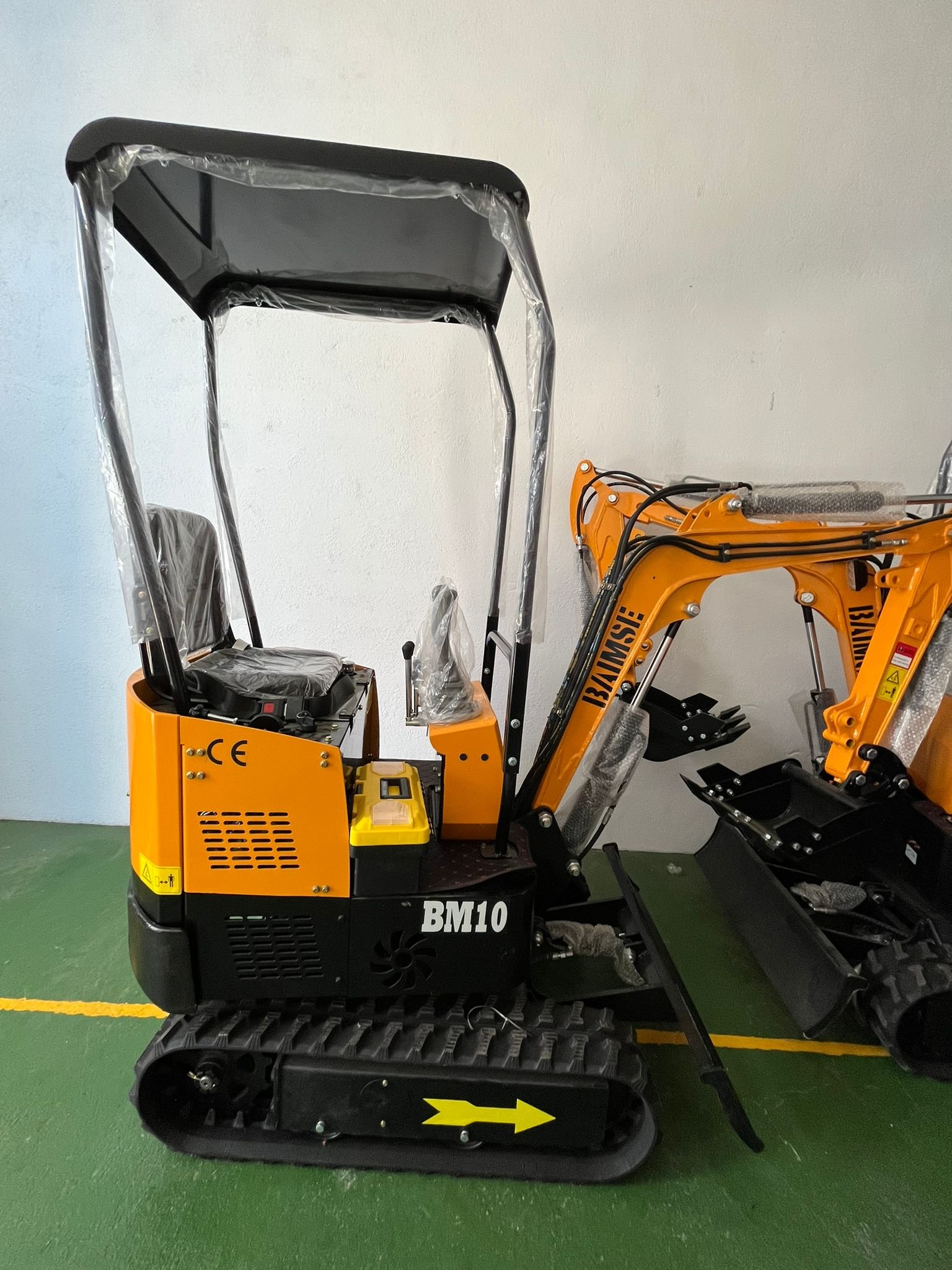 Mini Pelle Rotative JPC BAIMSE BM10 1 Tonne, Moteur Monocylindre – Image 13