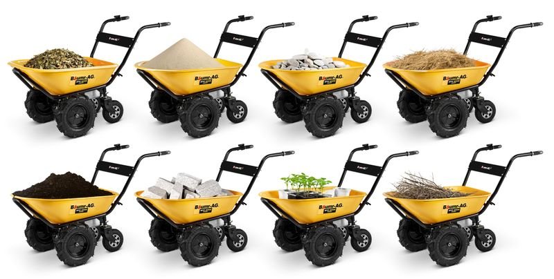 Brouette électrique 100L / 260kg BPR-800E – Puissance, Contrôle et Maniabilité ! – Image 9