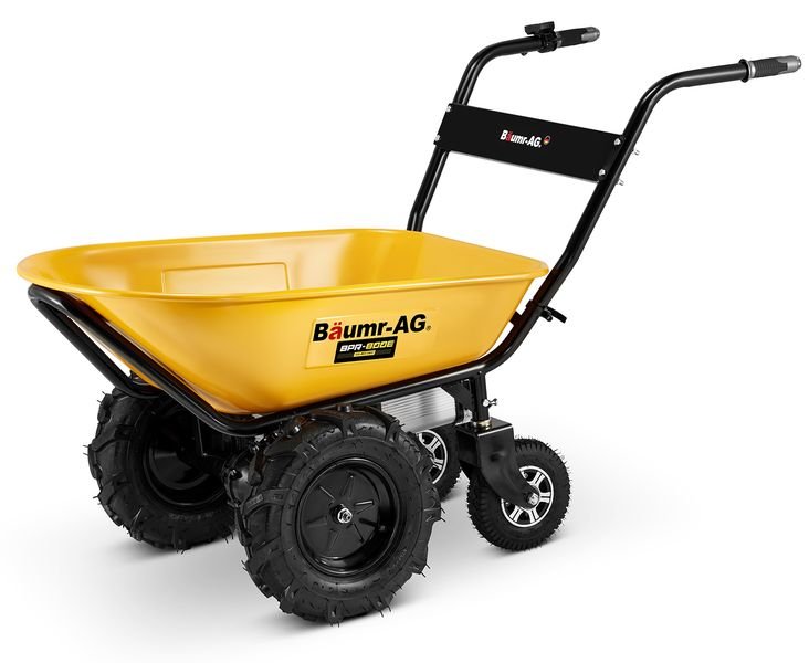 Brouette électrique 100L / 260kg BPR-800E – Puissance, Contrôle et Maniabilité !