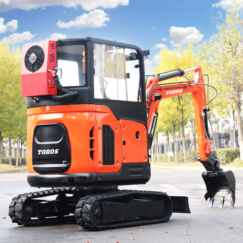 Mini Pelle 2,5 Tonnes avec Cabine 24,5 KW – TOROS TE-25 – Image 2