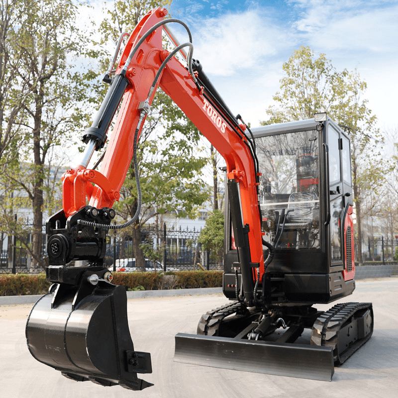 Mini Pelle 2,5 Tonnes avec Cabine 24,5 KW – TOROS TE-25 – Image 6