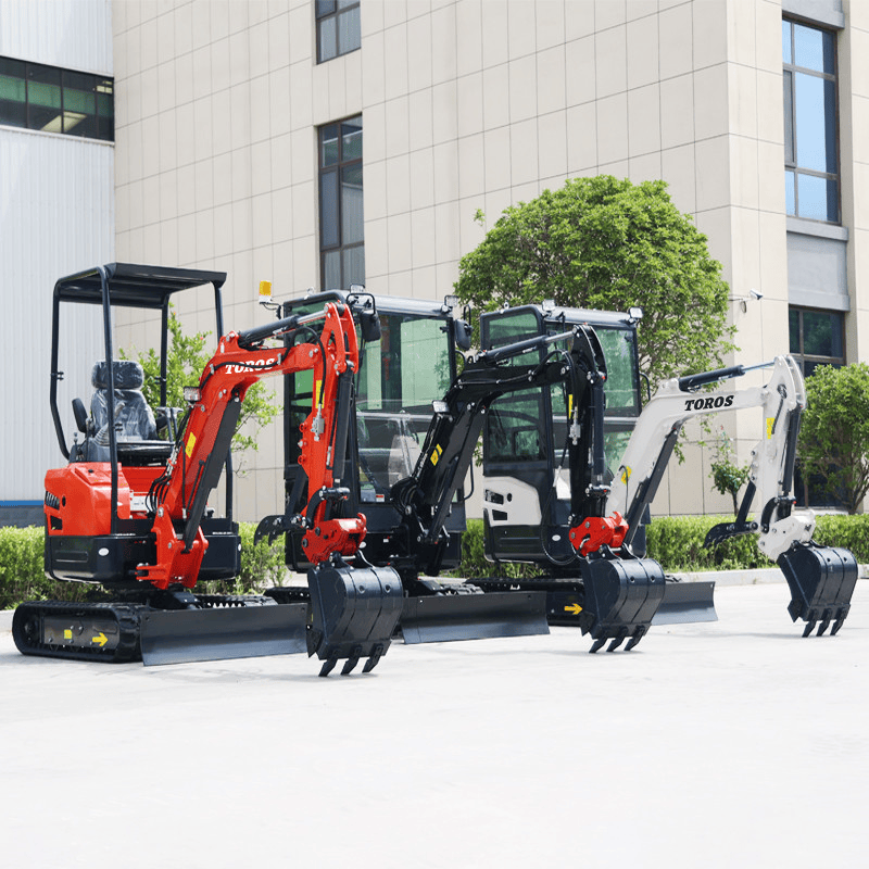 Mini pelle 1,8 tonne TOROS Moteur Kubota D902 – Image 3