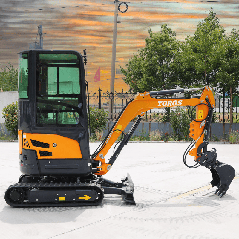 Mini pelle 1,8 tonne TOROS Moteur Kubota D902 – Image 6