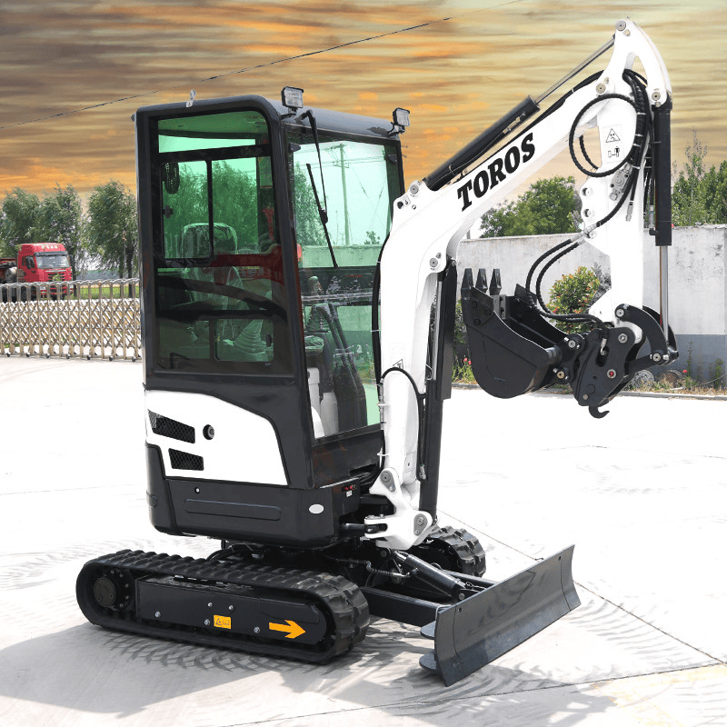 Mini pelle 1,8 tonne TOROS Moteur Kubota D902 – Image 7